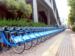 Wuhan new ride-sharing program allows riders to see how much reduction to emissions they have helped after each ride.