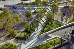 Aerial view of Pirrima Park in Sydney.