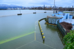 Flooding in Vancouver, BC.