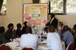 Meeting in Kampala for limate Change Action Strategy.