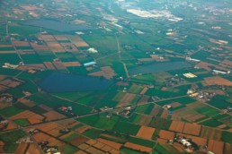 Aerial view of Taoyuan.