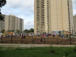 Toronto neighborhood renewal focusing in on climate resilience.