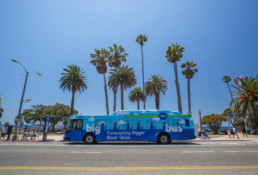 Santa Monica’s Big Blue Bus (BBB) fleet reduced its carbon footprint by replacing conventional diesel with biomethane.