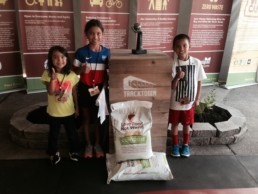 Children in Eugene, Oregon fighting food waste.