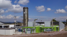 Waste and recycling center in Quito.