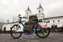 Electric bike in Quito.