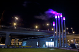 Energy plant in Vancouver, BC.