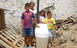 X-runner Venture brings waterless toilets into low-income homes in Lima, Peru.