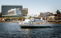 Echandia Marine an all electric ferry.