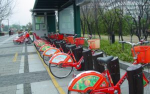 Large-Scale Urban Bike-Sharing in Hangzhou.
