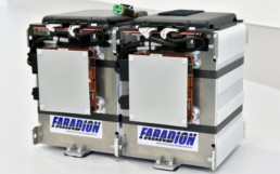 Product shot of a Faradion low cost batteries.