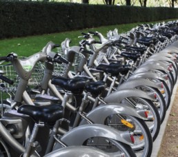 Bike sharing program.