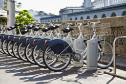 Bike sharing program.