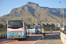 Street view of Cape Town.