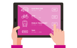 The Mobility Shop public transportation mobile app