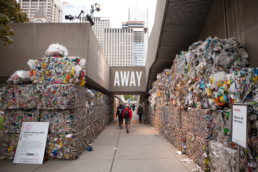 Toronto waste and recycling plant.