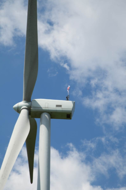 Wind turbine in Washington D.C.