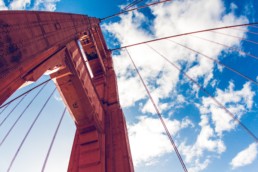 Golden gate bridge.