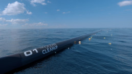 Autonomous Floating Systems Collect Ocean Waste. The Ocean Clean Up.