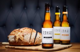 Toast Ale beer with bread