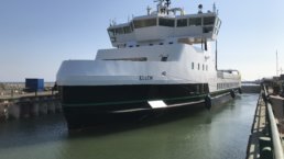 Europe’s first 100% electric ferry, developed by Ærø Municipality.