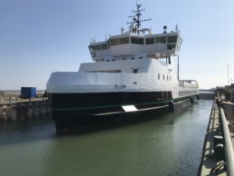 Europe’s first 100% electric ferry, developed by Ærø Municipality.