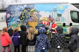 School Bus Makes Children Experts In Waste in Aalborg Municipality.