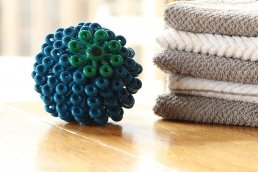 The Cora Bal Laundry Ball Catches Microfibres From Textiles