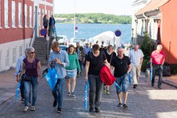 Residents of Middelfart Municipality enjoying a sunny day