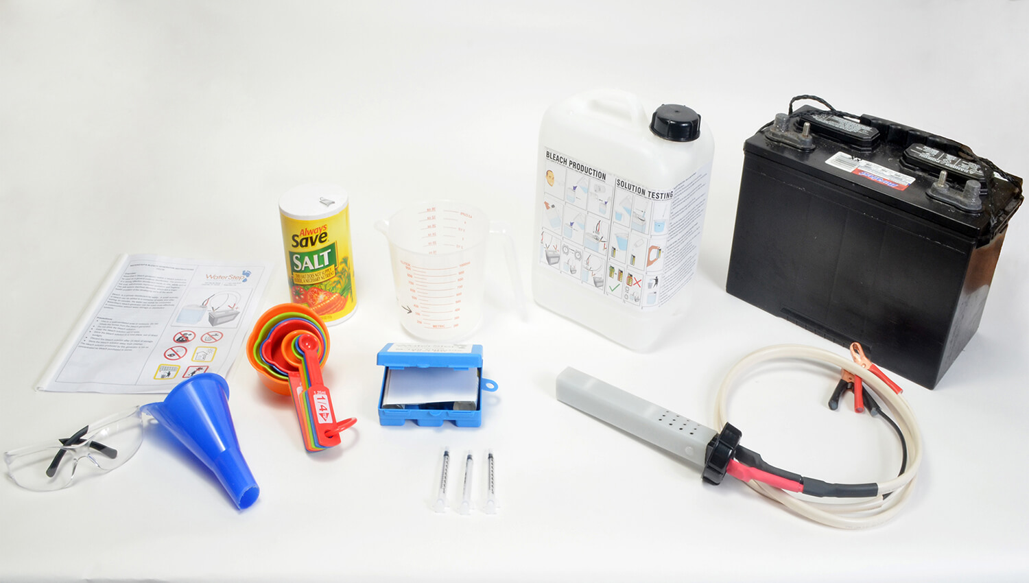 Portable Bleach Maker for Accessible Sanitation | Global Opportunity 